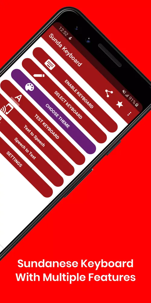 Sundanese Keyboard by Infra Screenshots