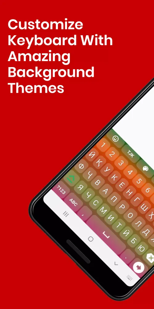 Tangkapan layar Tajik Cyrillic Keyboard Infra