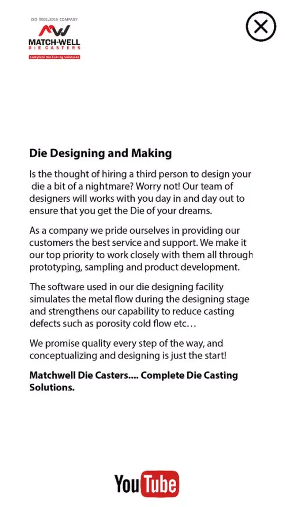 Matchwell Die Casters スクリーンショット