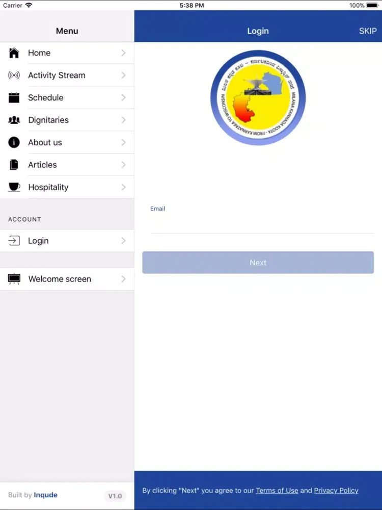 Ảnh chụp màn hình của Milana iPad 