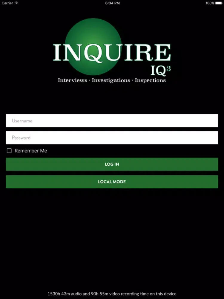 Скриншоты Inquire - IQ3 iPad 