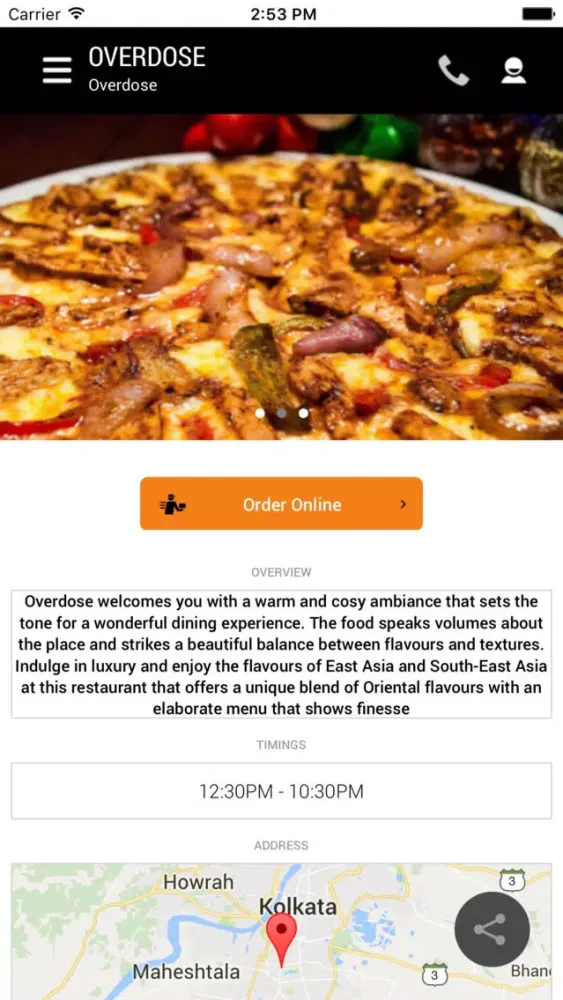 Overdose Restaurant 스크린샷