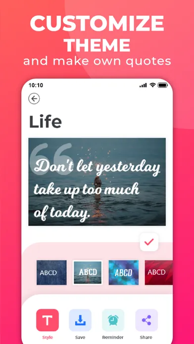Daily Motivation & Quotes スクリーンショット