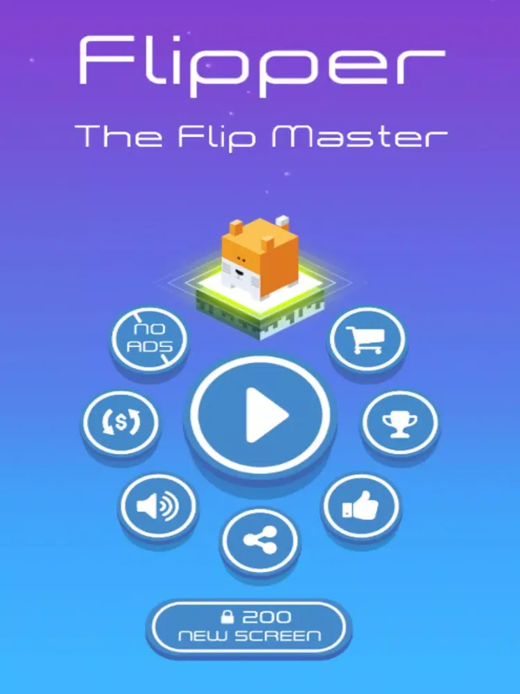 Tangkapan layar Flipper – The Flip Master iPad 