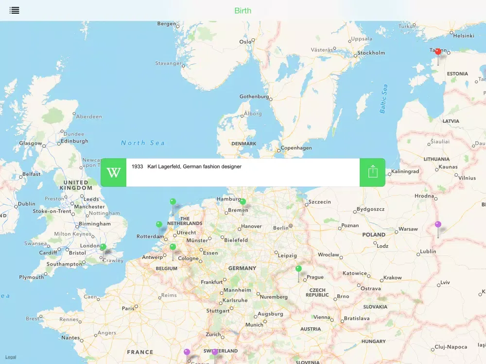صور Geo Events Lite iPad 
