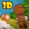 Amazing Chocolate Cookie Man Run 3D - Dash in Candy Sweet land