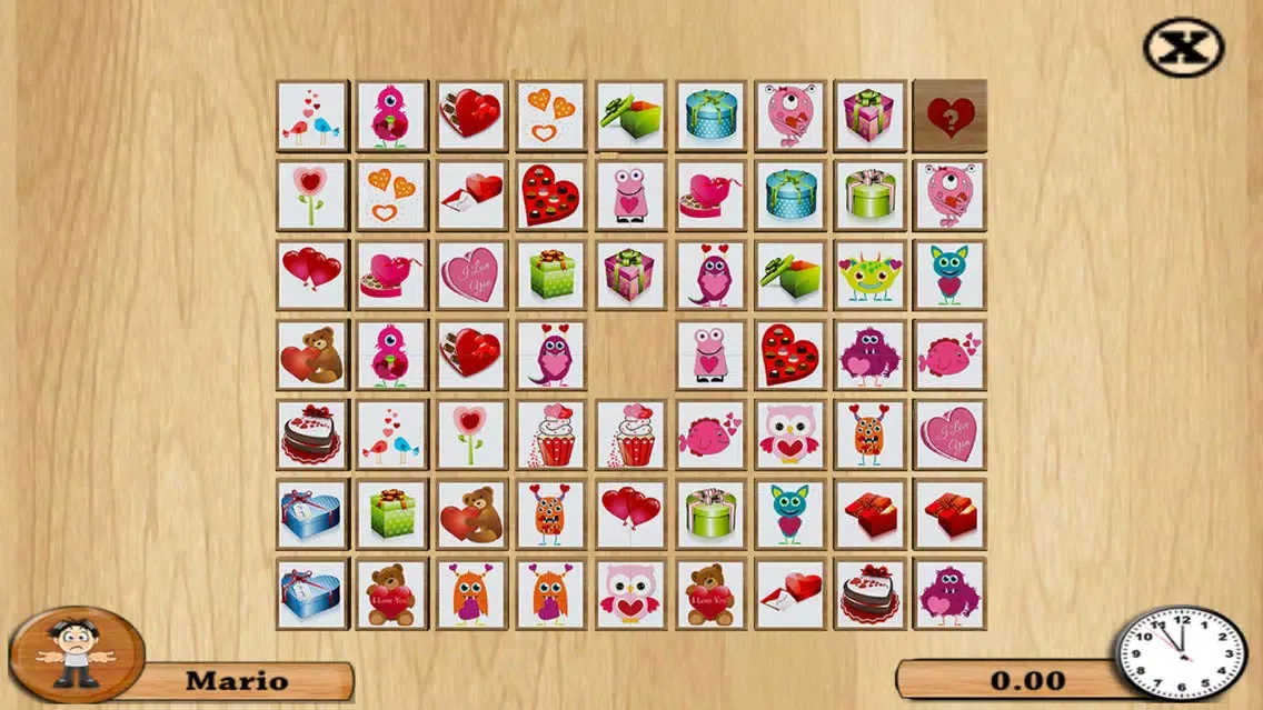 تصاویر `` 3D Matching Valentine Cards - Train your brain with pair matching game