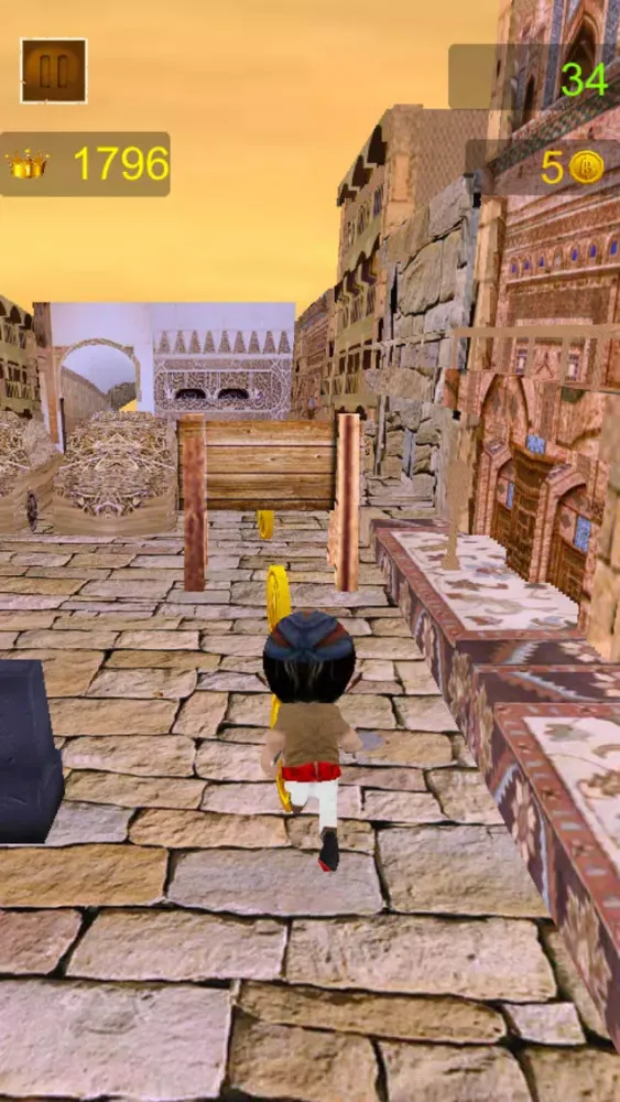 تصاویر Arab Persian Prince Run 3D - Dodge a train and explore middle east temple