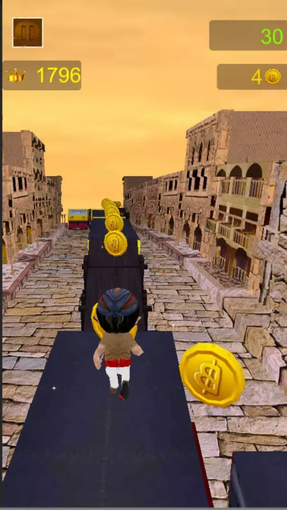تصاویر Arab Persian Prince Run 3D - Dodge a train and explore middle east temple