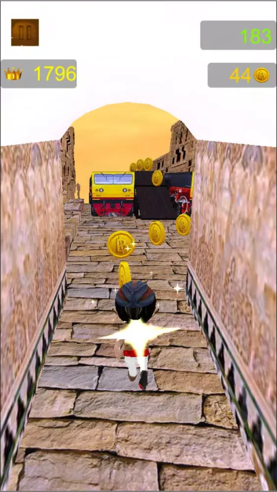 تصاویر Arab Persian Prince Run 3D - Dodge a train and explore middle east temple