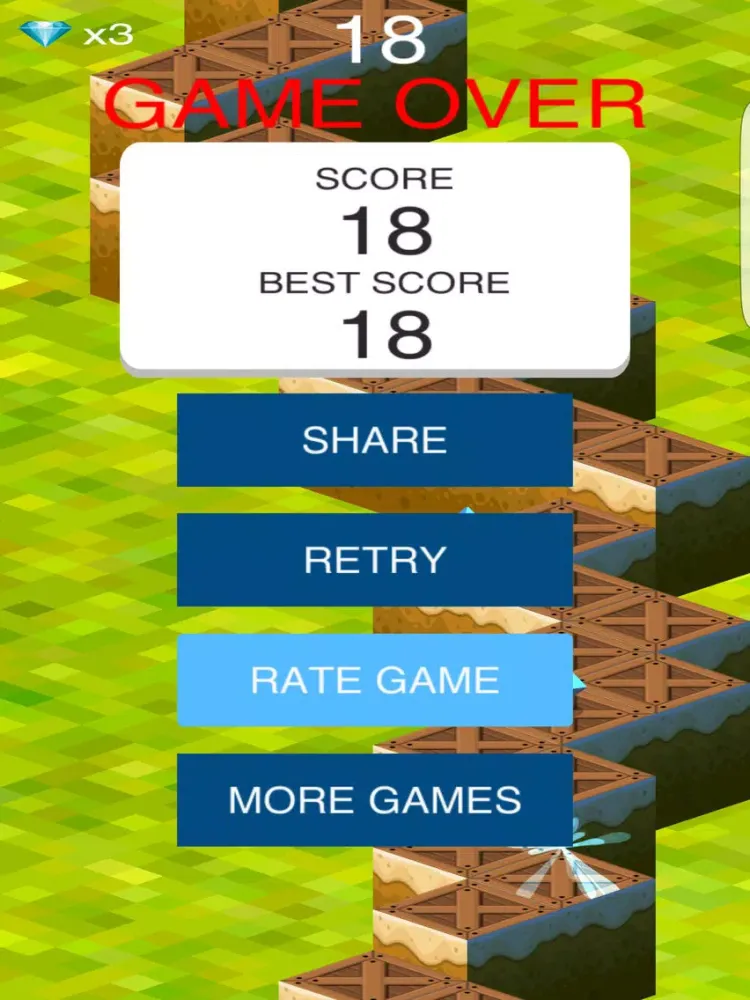 Zigzag jumpy bear 3D - Endless jump and run on zig zag road iPad  স্ক্রিনশট