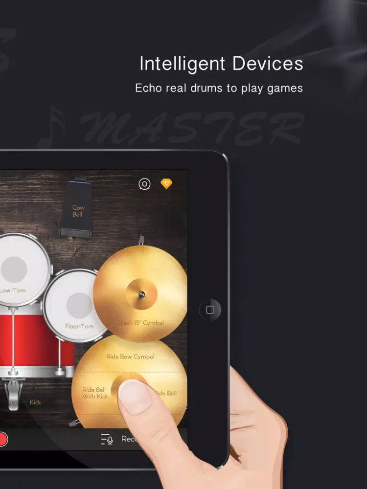 Drum games app - drums beats iPad  Screenshots