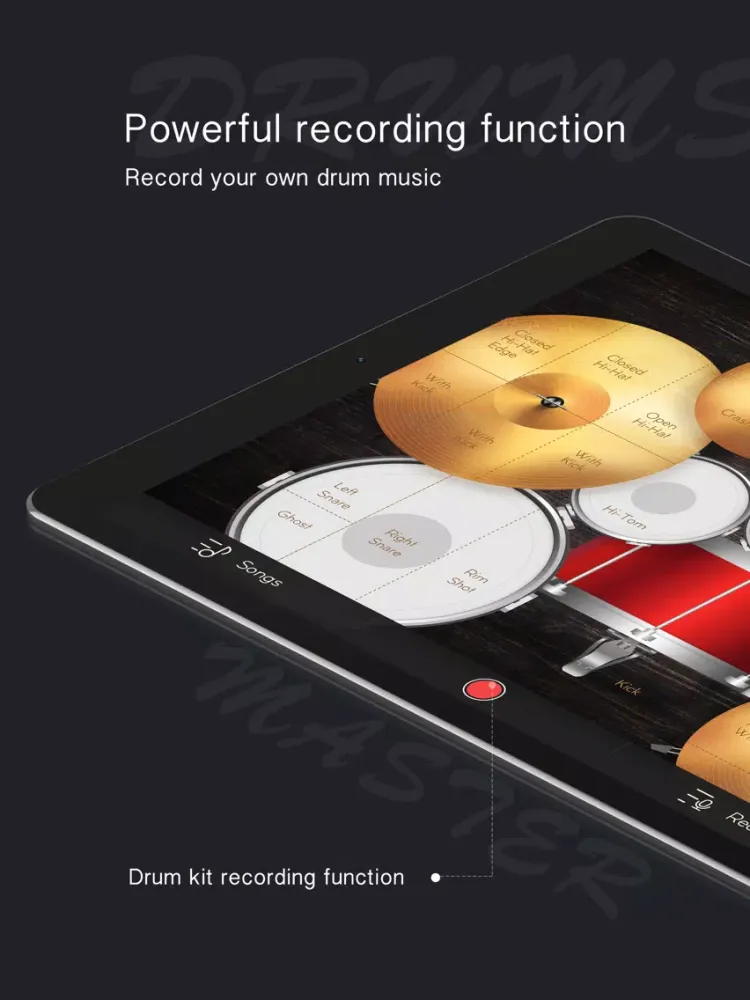 Drum games app - drums beats iPad  Screenshots