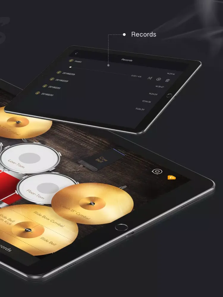 Drum games app - drums beats iPad  Screenshots