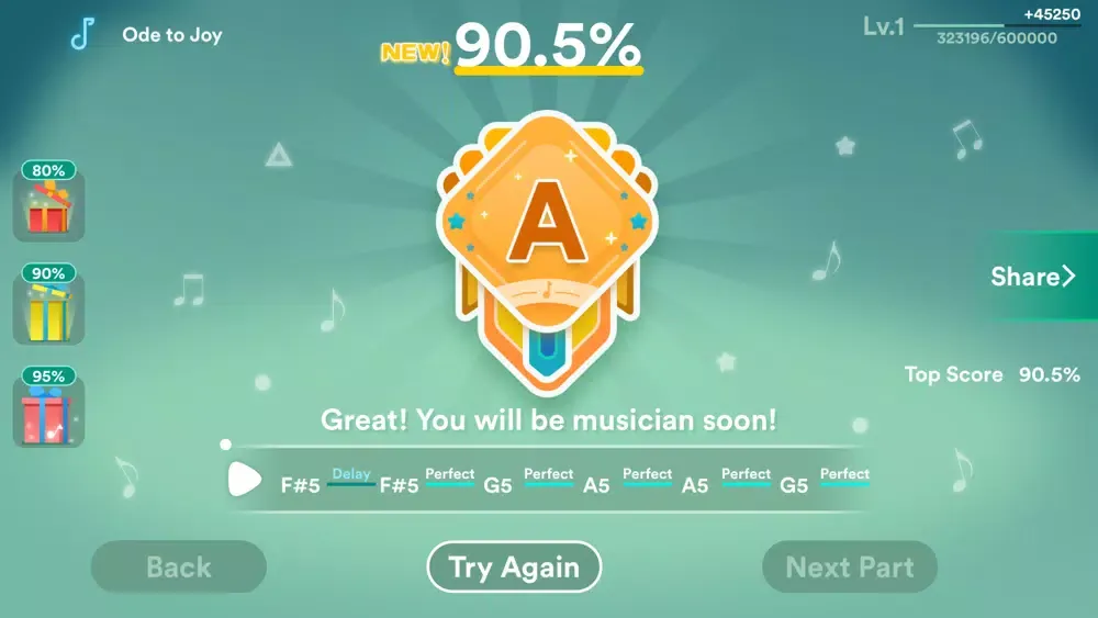 Capturas de pantalla de piano - piano keyboard & games