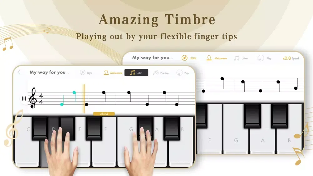 learn piano lessons - PNOKEY應用截圖