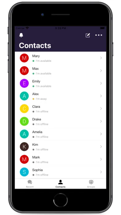 AtomChat Ekran Görüntüleri
