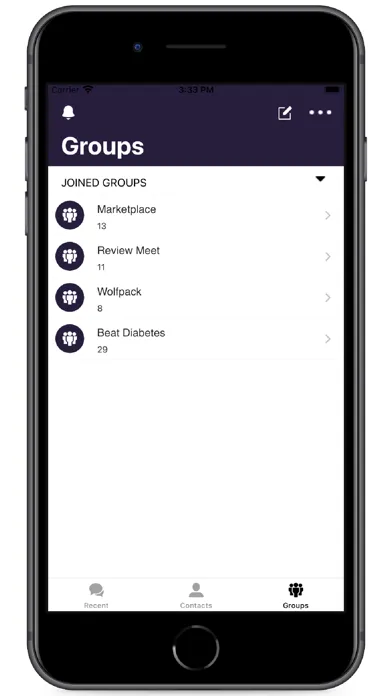 AtomChat Ekran Görüntüleri