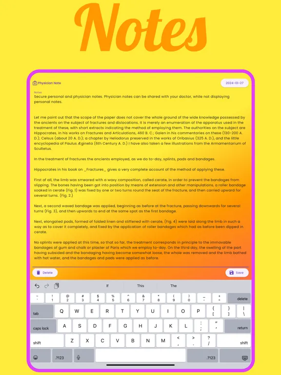 Inscrutable Apps Cycle Track iPad Screenshots