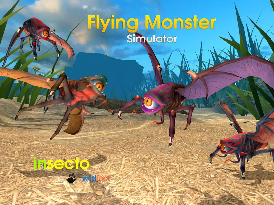 Capturas de tela do Flying Monster Insect iPad 