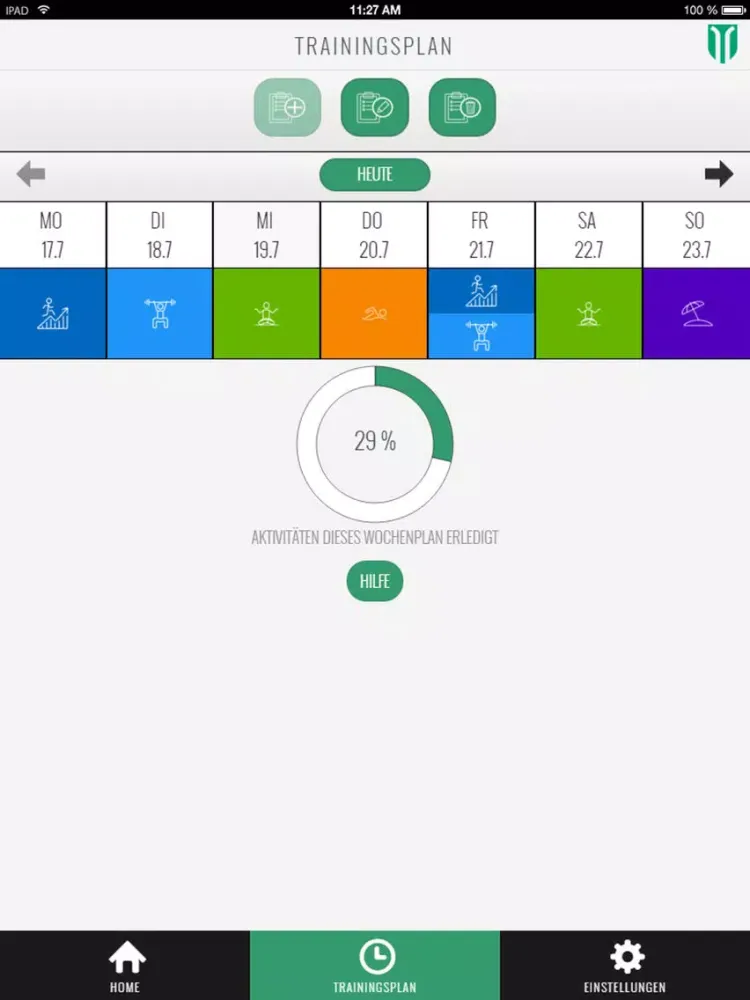 INSELhealth - cardio fit iPad  스크린샷