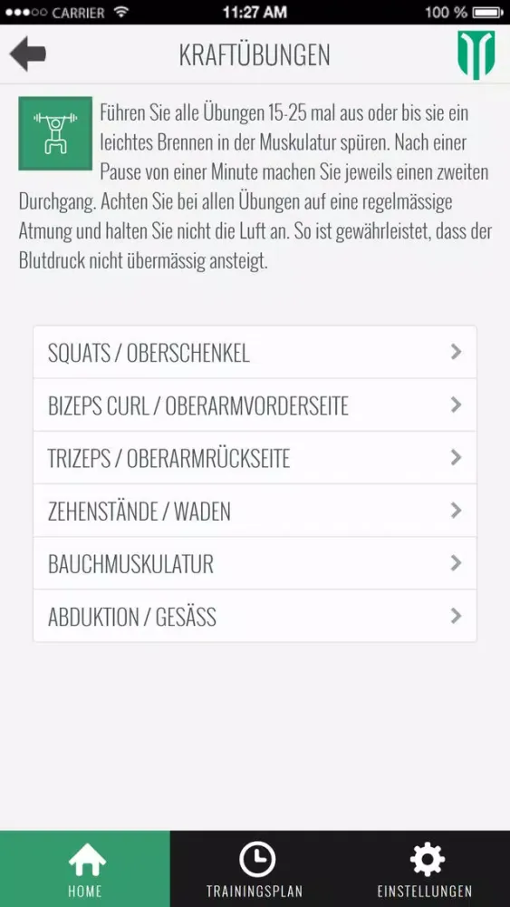 INSELhealth - cardio fit 스크린샷