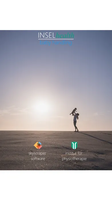 Capturas de pantalla de INSELhealth - baby handling
