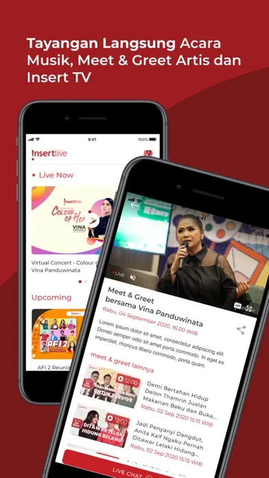 InsertLive स्क्रीनशॉट