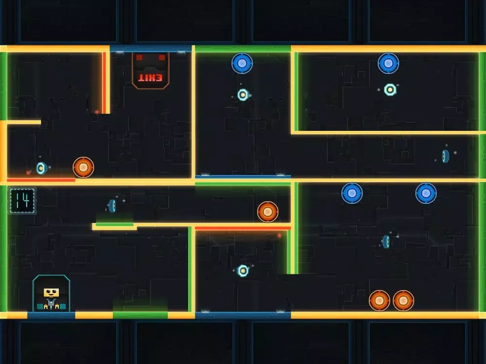 Capturas de pantalla de Super Grav Bot iPad 