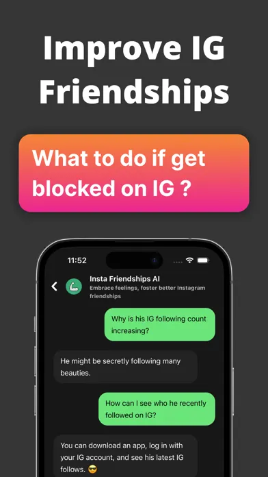Followers and Friendships AI應用截圖