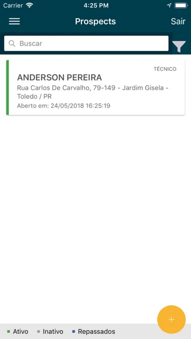 Screenshot di Service Prospect Mobile