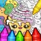 Coloring Cupcake By Number !