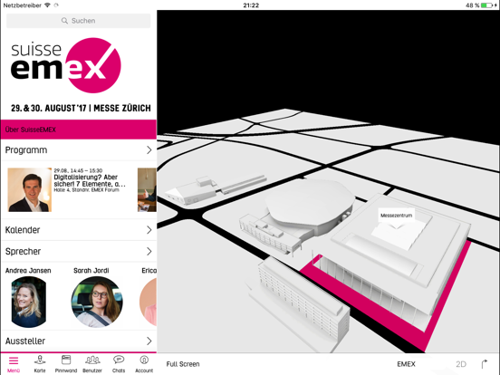Zrzuty ekranu EMEX iPad 