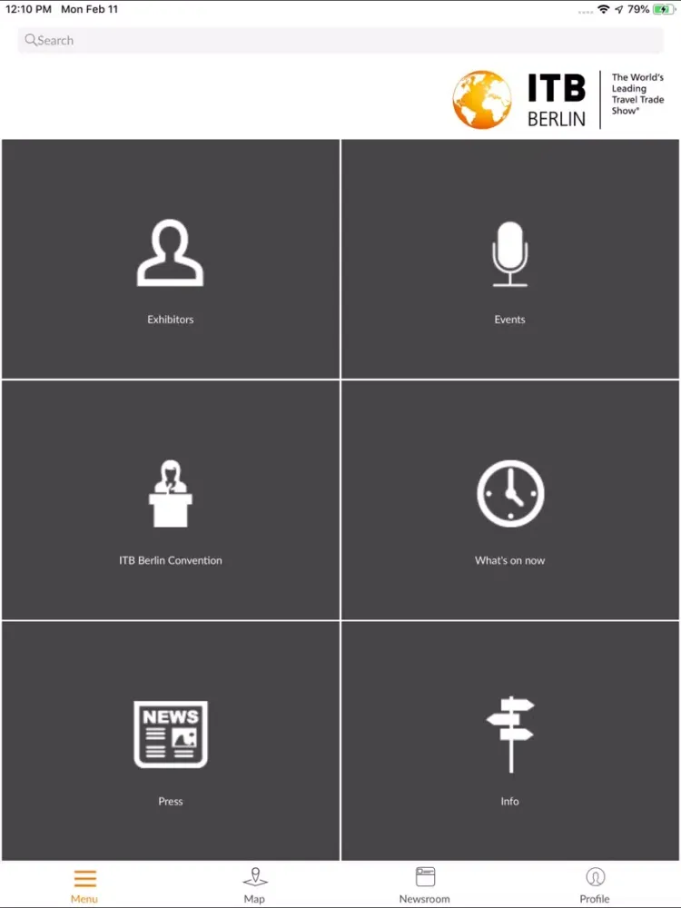 ITB App iPad  سکرین شاٹس