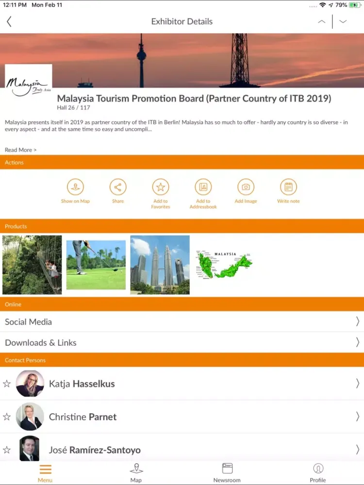 ITB App iPad  سکرین شاٹس