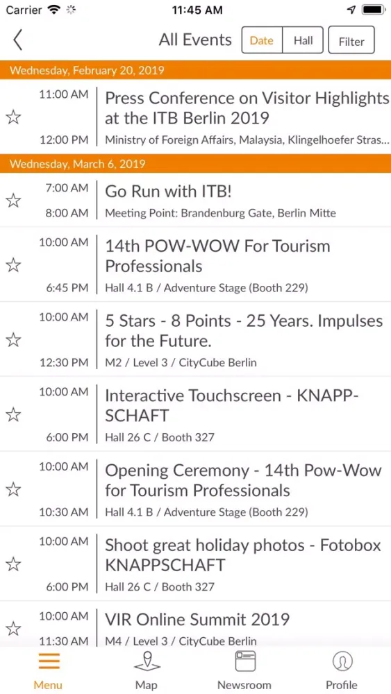 ITB App سکرین شاٹس