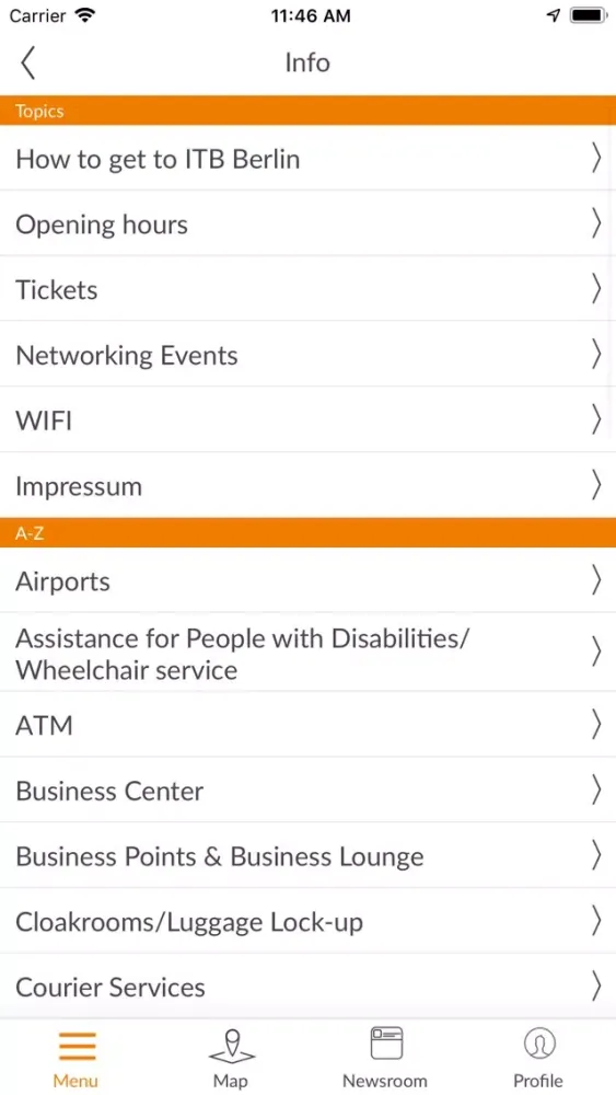 ITB App سکرین شاٹس