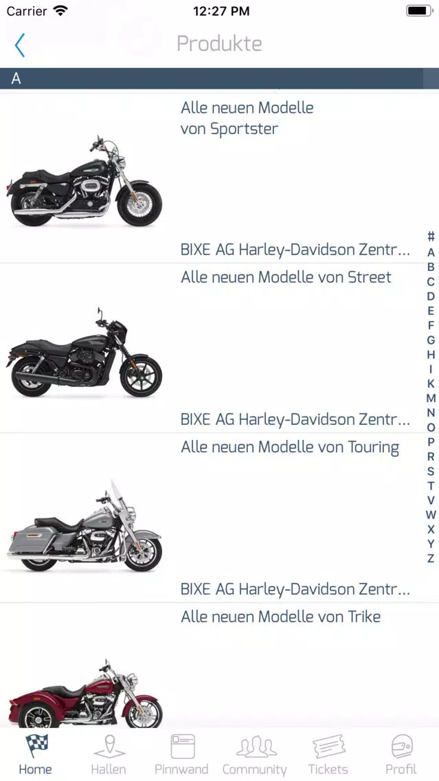Screenshot di SWISS-MOTO