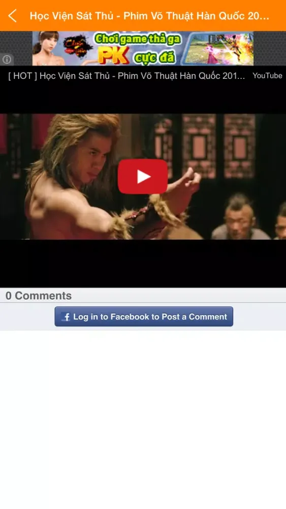 Capturas de pantalla de KungFu Action Movie - Xem Phim Hành Động, Võ Thuật HD
