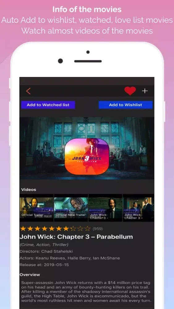 Capturas de tela do Movie TV - Movies & Shows Box
