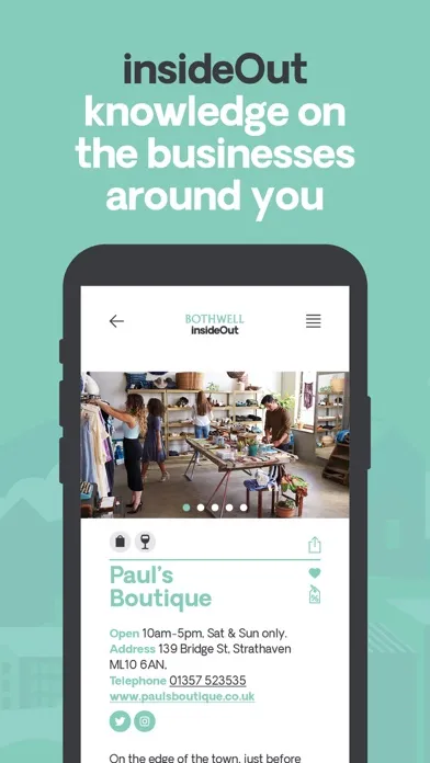 Screenshot di insideOut App