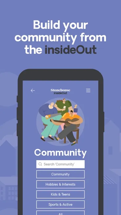 Screenshot di insideOut App