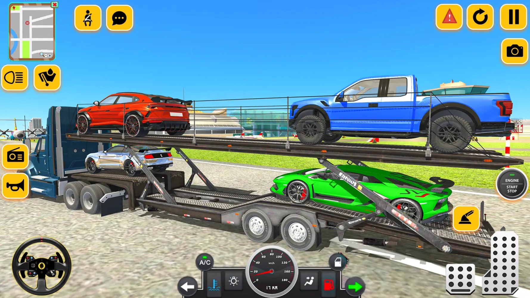 Trailer Truck Car Transporter Screenshots