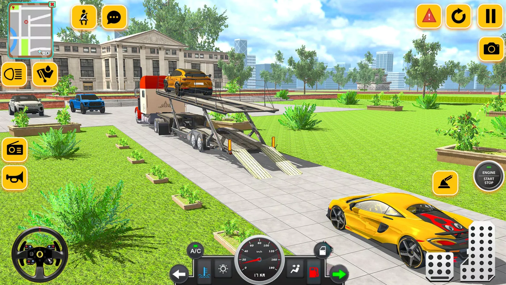 Trailer Truck Car Transporter Screenshots