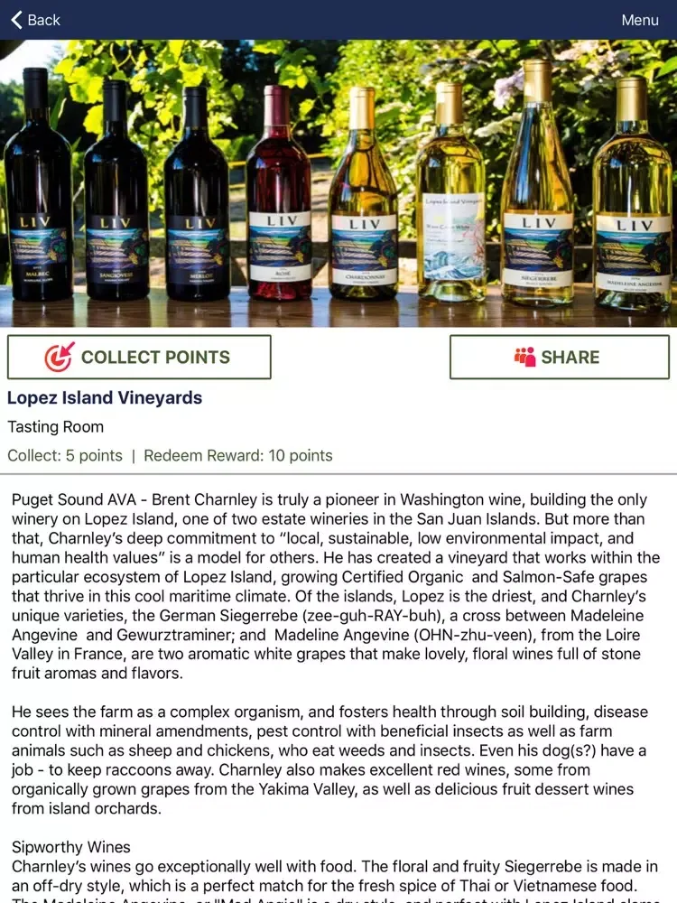 صور Green Vine Wine Insider iPad 