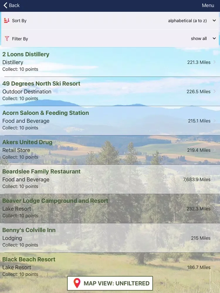 Screenshot di Northeast Washington Insider iPad 
