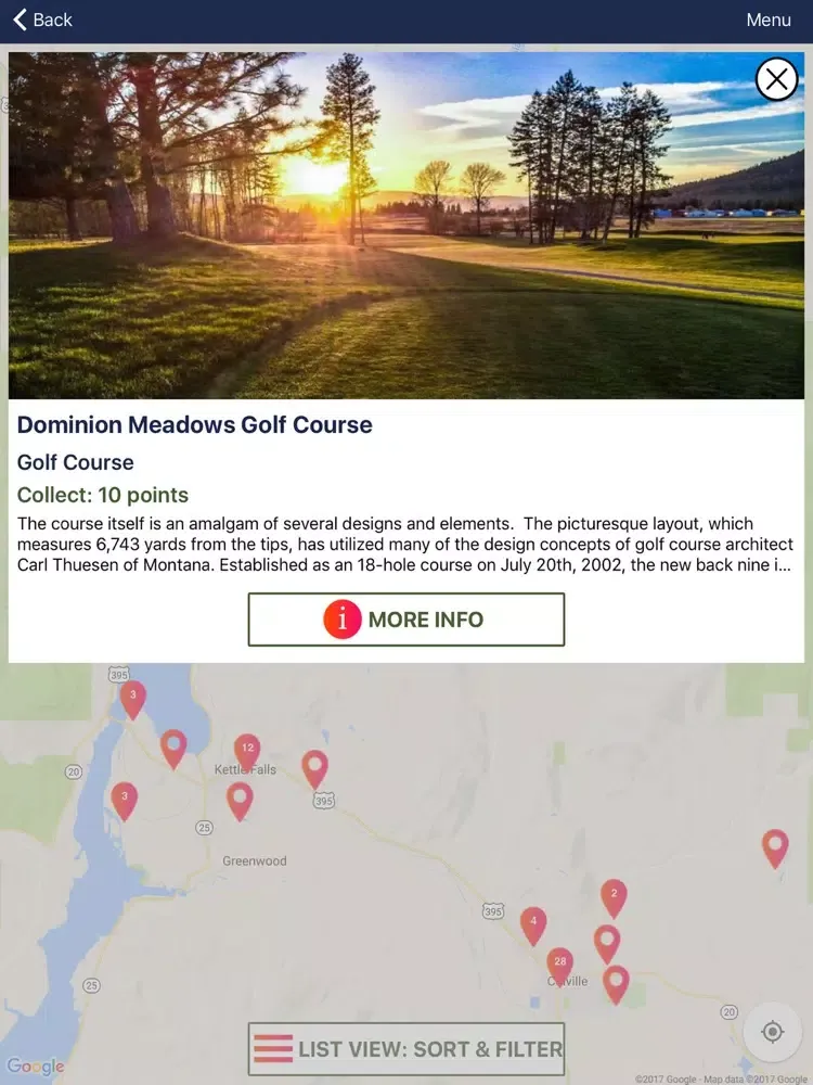 Screenshot di Northeast Washington Insider iPad 