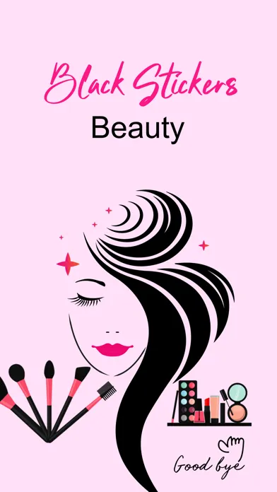 Zrzuty ekranu Black Stickers Beauty