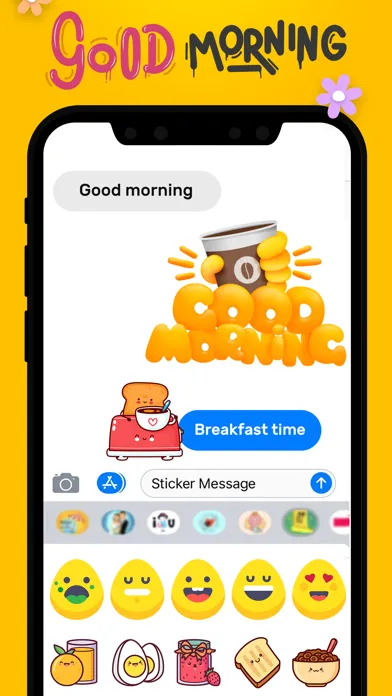 تصاویر Good Morning Stickers