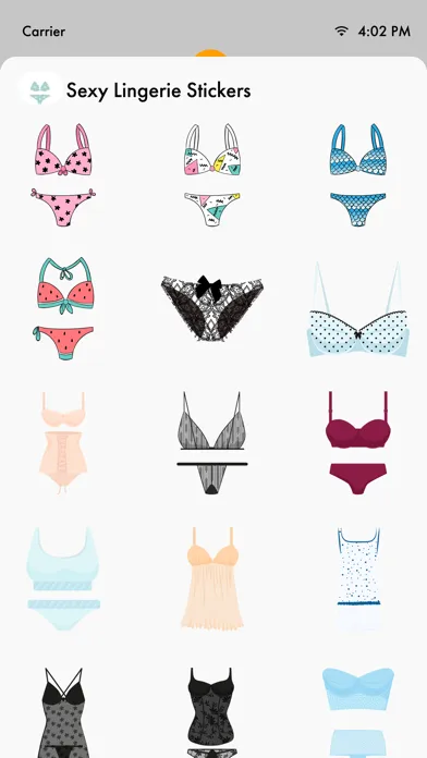 Скриншоты Sexy Lingerie Stickers
